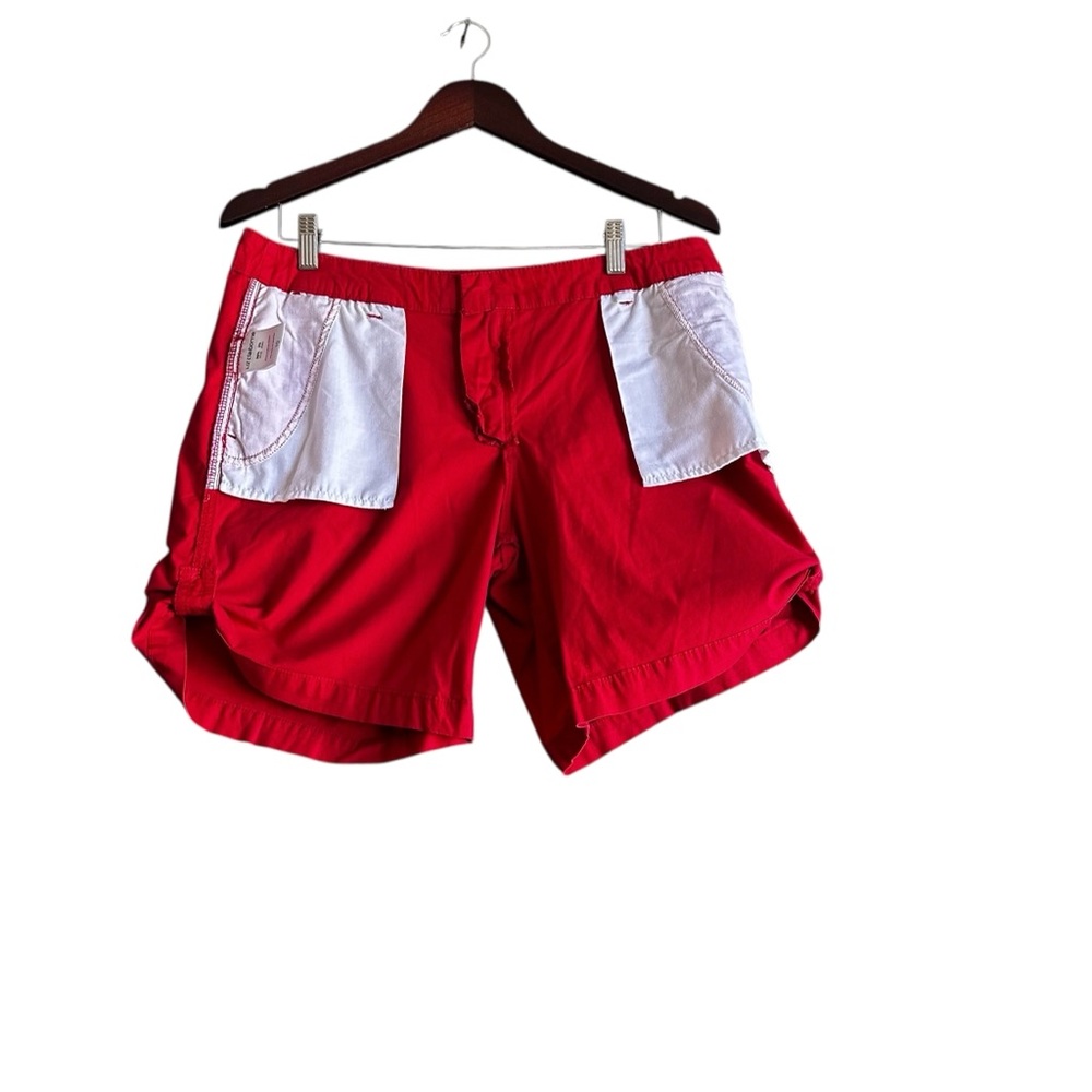 Liz Claiborne Red Casual Shorts Women’s Sz 10 - Picture 5 of 12